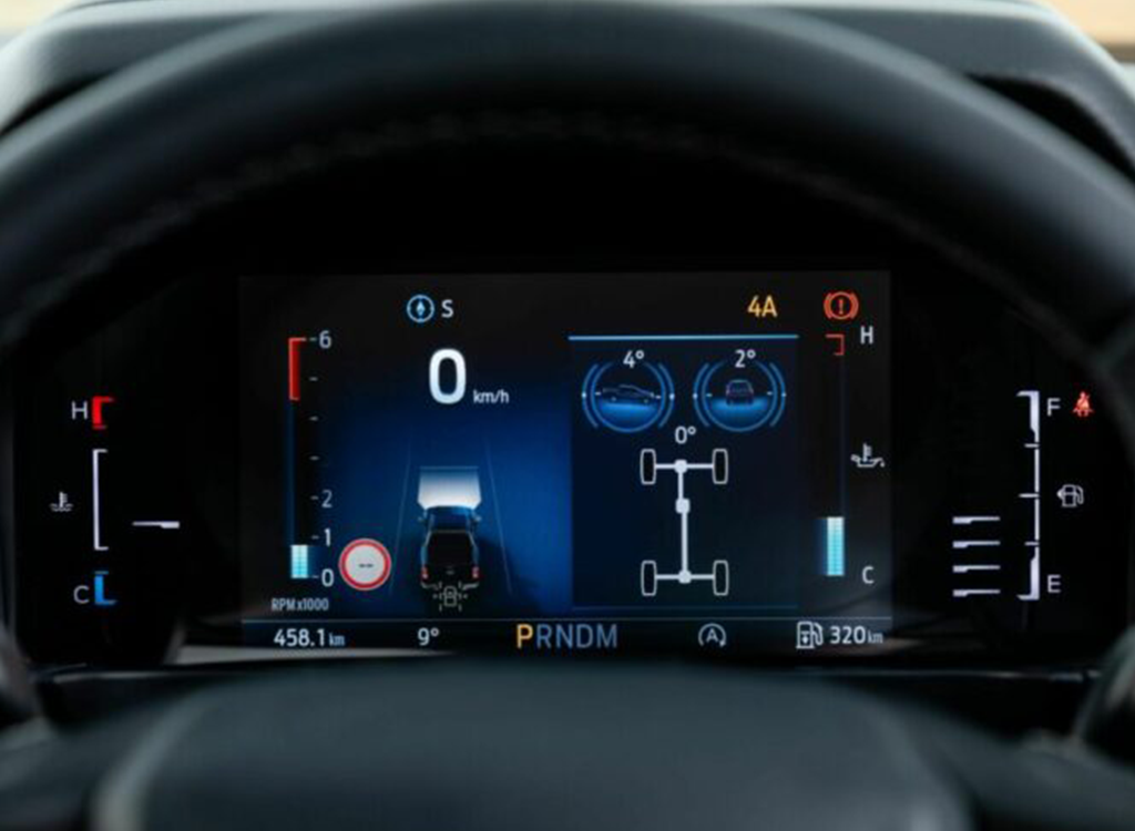 Conectividade Ford Ranger XLS Painel Conectividade da Ford Ranger XLS